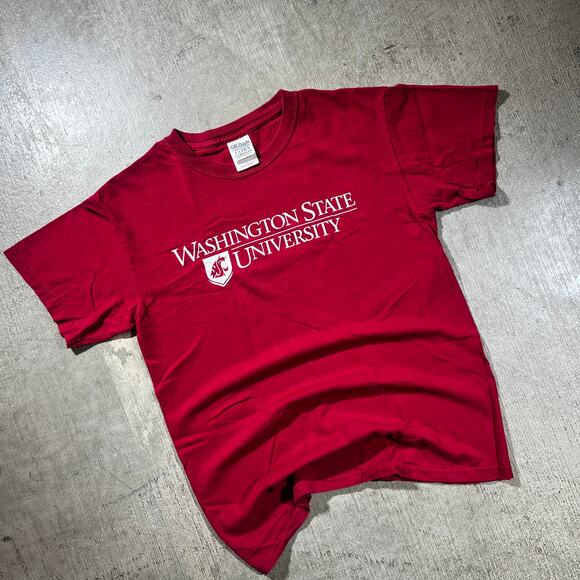 WSU Washington State University T-Shirt Red Small - Picture 1 of 6